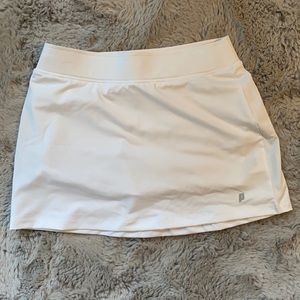 NWOT White tennis skirt